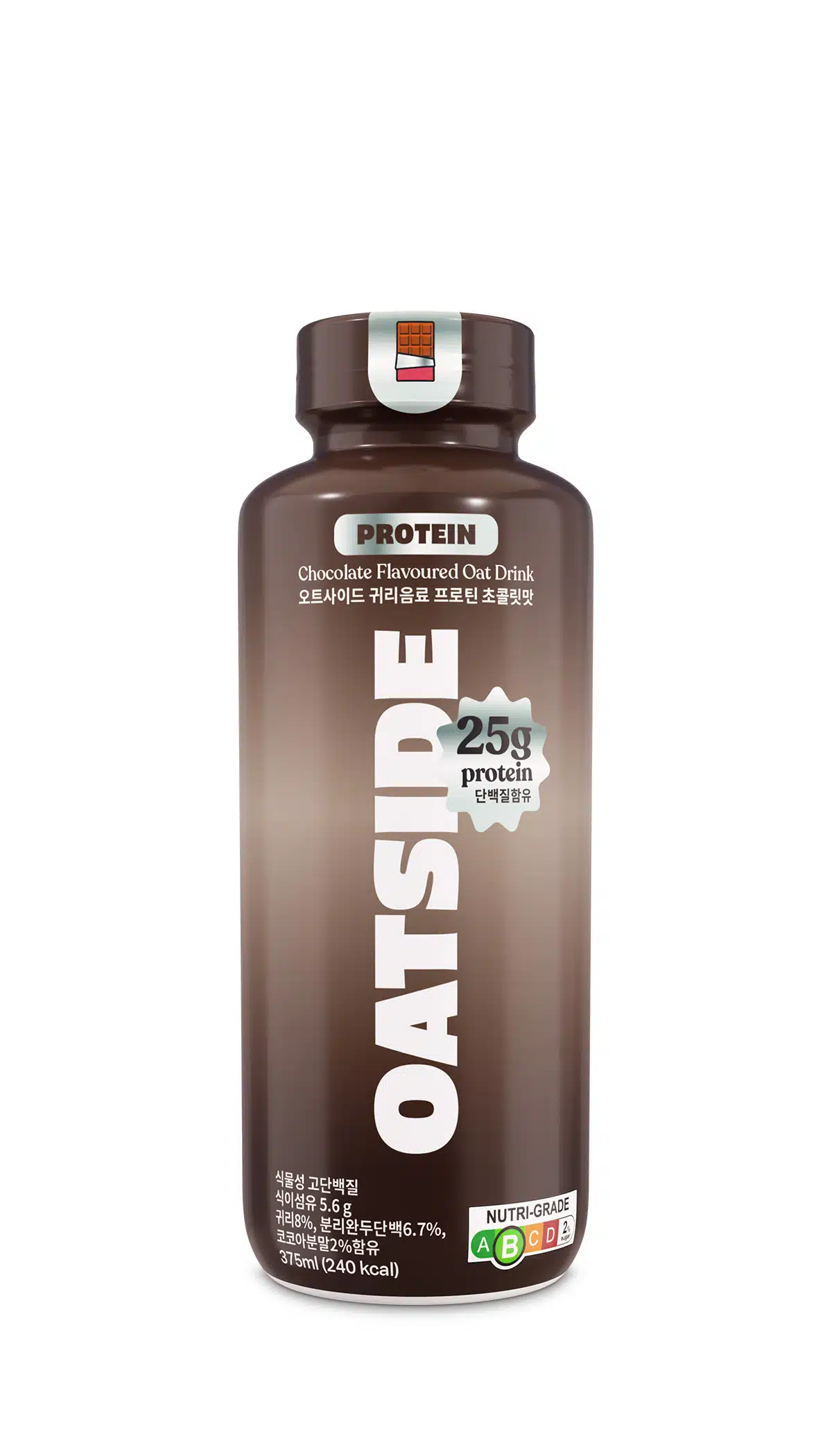 OATSIDE Chocolate Protein 375ml PET Bottle